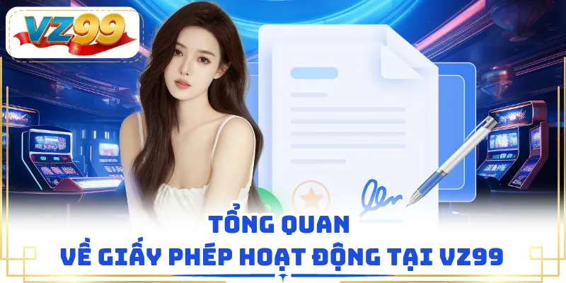 Tổng quan về giấy phép hoạt động tại VZ99